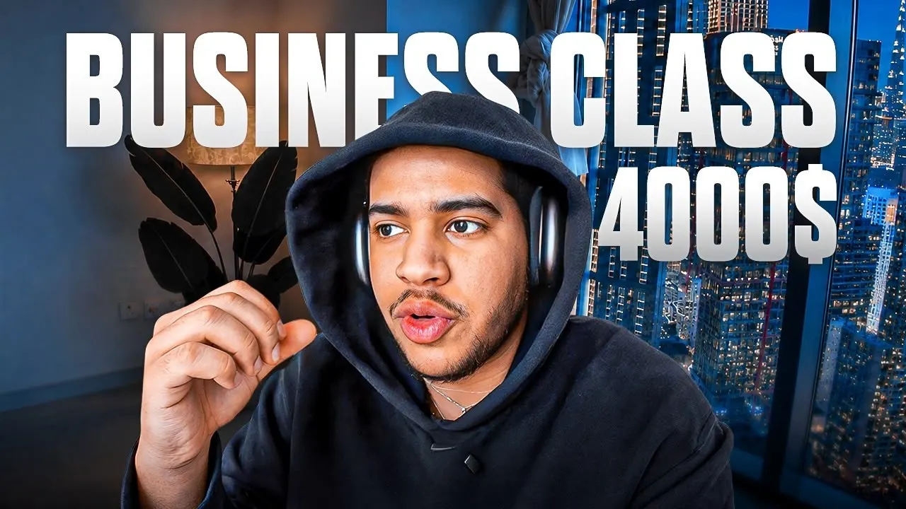 je prend un business class à $4000 — Adam Neos